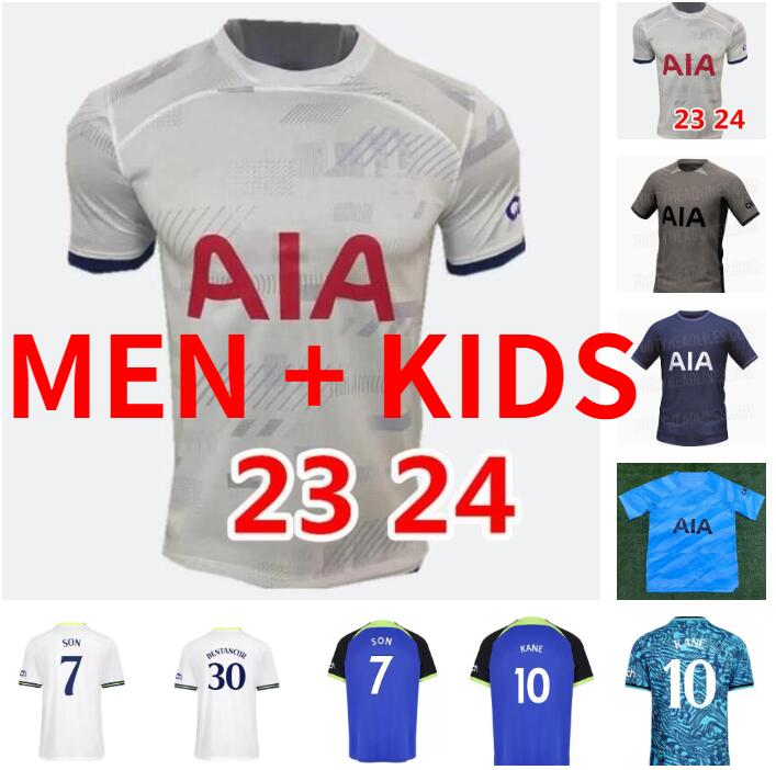 22 23 24 Tottenham SON BERGWIJN Soccer JerseyS 2023 2024 Football shirt PERISIC LENGLET ROMERO REGUILON KULUSEVSKI BENTANCUR RICHARLISON KANE SPENCE Men KIDS kit
22 23 24 Tottenham SON BERGWIJN Soccer JerseyS 2023 2024 Football shirt PERISIC LENGLET ROMERO REGUILON KULUSEVSKI BENTANCUR RICHARLISON KANE SPENCE Men KIDS kit