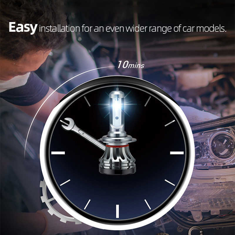 New OSRAM LEDriving YLZ HL H7 H4 LED Car Headlight H1 H8 H11 H16 HB3 HB4 HIR2 9012 12V 6000K Super Bright White Lamps Auto Bulb 2pcs