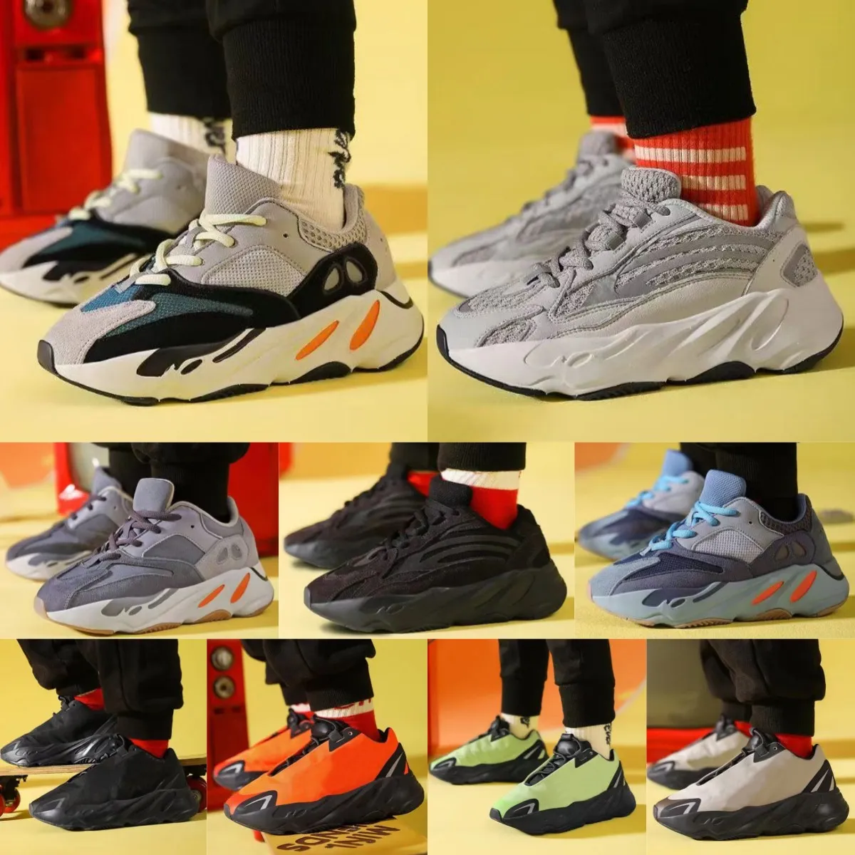 Kids Shoes Designer Toddlers 700 Sneakers v2 Children Running Basketball Trainers Youth Kid Baby Spo
Kids Shoes Designer Toddlers 700 Sneakers v2 Children Running Basketball Trainers Youth Kid Baby Spo