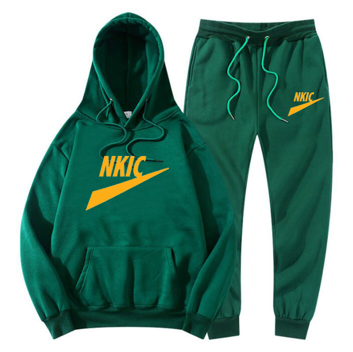 Men Sets Hoodie Pants Tracksuits Two Pieces Casual Solid Color Brand LOGO Print SweatSuit Men Fashion Sportswear Brand Set Tracksuit Male, Green
Men Sets Hoodie Pants Tracksuits Two Pieces Casual Solid Color Brand LOGO Print SweatSuit Men Fashion Sportswear Brand Set Tracksuit Male, Green