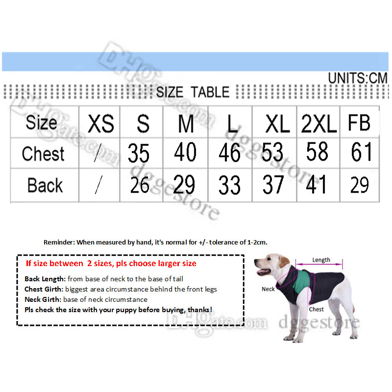 free shipping Designer Clothes Apparel with ic Letter Pattern et Winter Coats Dogs Coat Sweater for Cold Weather Waterproof Warm Dog Sweaters A696