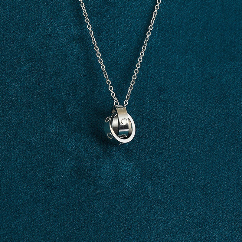 Fashion necklace jewelry for lover pendant necklaces women stainless steel couple circle jewelry on the neck fashion Christmas Valentine Day Gifts wholesale
Fashion necklace jewelry for lover pendant necklaces women stainless steel couple circle jewelry on the neck fashion Christmas Valentine Day Gifts wholesale