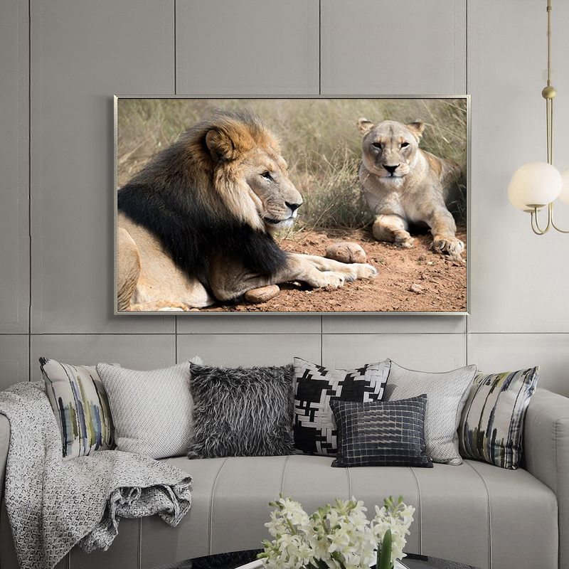 Wild Lion and Tiger Animal Natural Canvas Art Painting Posters and Prints Cuadros Wall Art Picture for Living Room Home Decor
Wild Lion and Tiger Animal Natural Canvas Art Painting Posters and Prints Cuadros Wall Art Picture for Living Room Home Decor