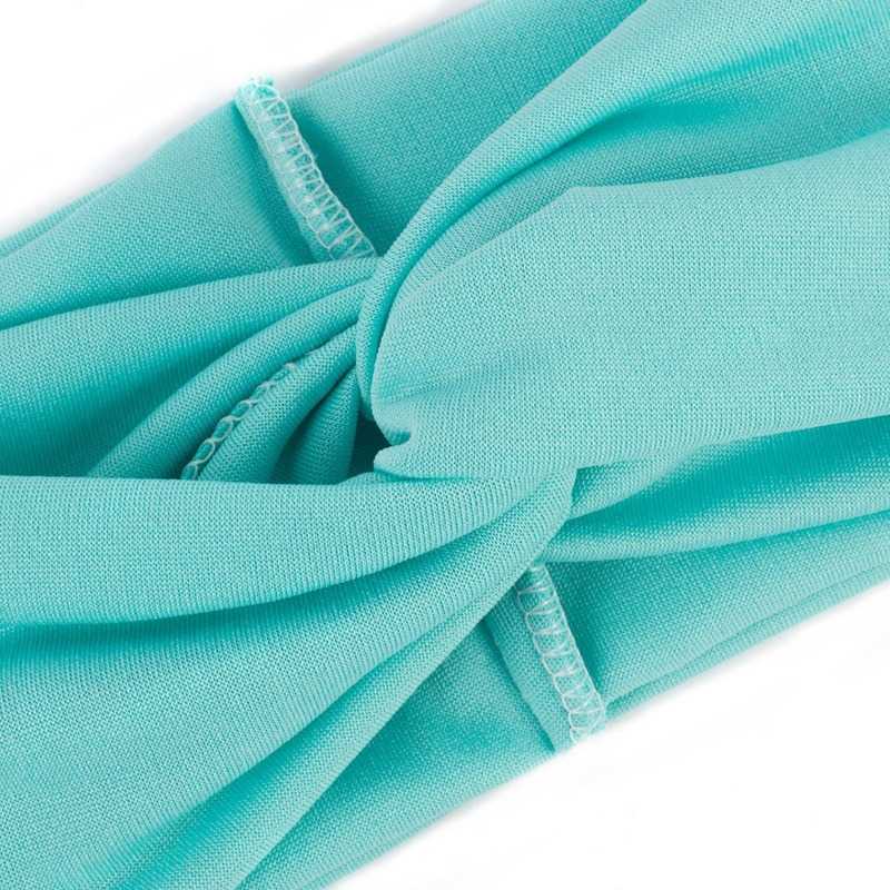 2PC Headbands Headbands For Women Hair Band Twist Leopard Hairbands Elastic Turban Headwrap Makeup Sport Yoga Head band Girls Hair Accessories Y23