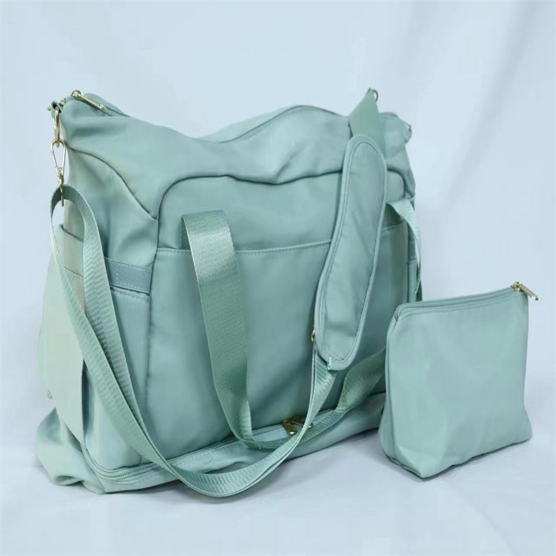 new large capacity fitness bag female yoga dry wet separation waterproof shoulder bag portable travel bag