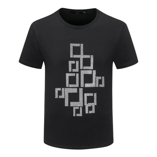 2023 Designer Luxury fashion brand Classic Mens And Womens T Shirt Dice pattern rhinestone alphabet Summer High Street Trend Tee, Black
2023 Designer Luxury fashion brand Classic Mens And Womens T Shirt Dice pattern rhinestone alphabet Summer High Street Trend Tee, Black