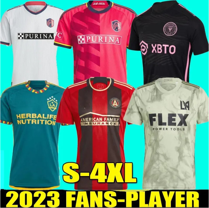 2023 LA Galaxy LAFC Soccer Jerseys Atlanta Inter United FC Miami st Louis''RED' Home away 23 24 Los Angeles Football Shirt St. L ouis City Fans Player, Image
2023 LA Galaxy LAFC Soccer Jerseys Atlanta Inter United FC Miami st Louis''RED' Home away 23 24 Los Angeles Football Shirt St. L ouis City Fans Player, Image