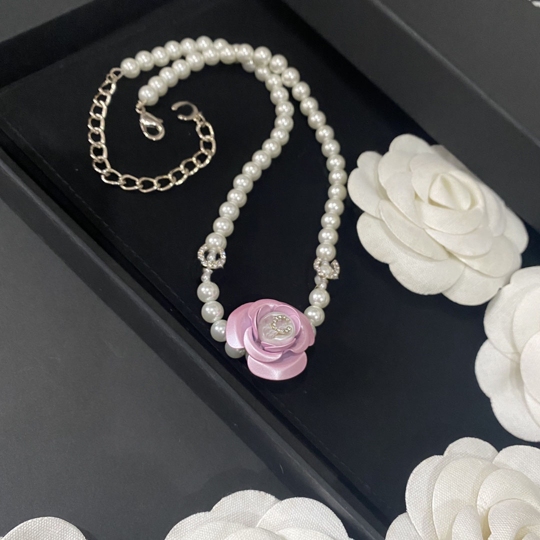 Women Luxury Designer Necklace Brass Copper Choker Pendant Chain Crystal Flower 18K Gold Plated C-Letter Necklaces Statement Jewelry Accessories B497
Women Luxury Designer Necklace Brass Copper Choker Pendant Chain Crystal Flower 18K Gold Plated C-Letter Necklaces Statement Jewelry Accessories B497
