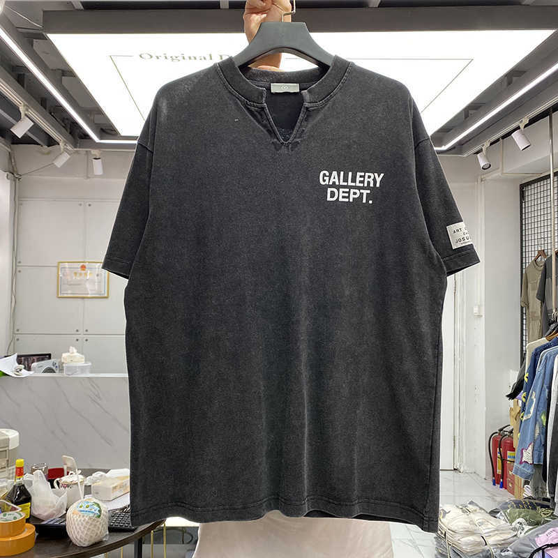 Fashion Designer Clothing Tees Rock Tshirt Galleryes Depts Trendy Brand Wash Old Loose Relaxed Simple Men's Women's Short Sleeve T-shirt Hip hop TShirts Tops, Black
Fashion Designer Clothing Tees Rock Tshirt Galleryes Depts Trendy Brand Wash Old Loose Relaxed Simple Men's Women's Short Sleeve T-shirt Hip hop TShirts Tops, Black