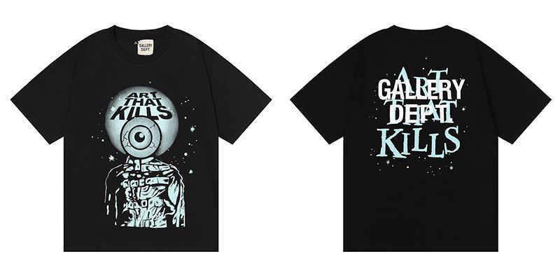 Fashion Designer Clothing Tees Rock Tshirt American Trend brand Galleryes Depts Eyeball Print High Street Men's Women's Trend Loose Short Sleeve T-shirt Summer, Brown
Fashion Designer Clothing Tees Rock Tshirt American Trend brand Galleryes Depts Eyeball Print High Street Men's Women's Trend Loose Short Sleeve T-shirt Summer, Brown