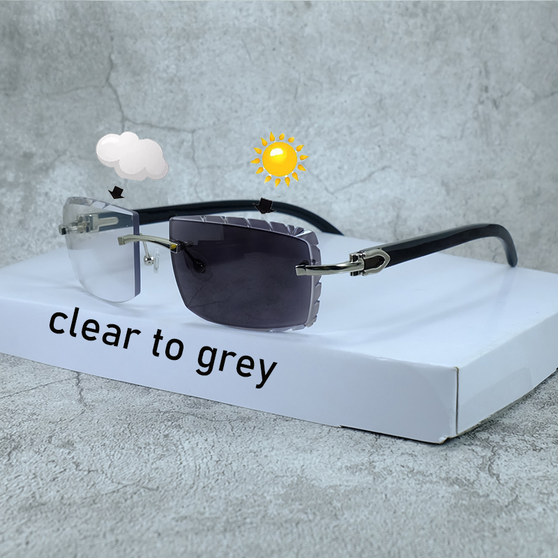Diamond Cut Mens Photochormic Lenses Sunglasses Two Colors Lenses 4 Season Carter Luxury Glasses Interchangble Lentes Black Buffalo Horn De Sol Hombre
Diamond Cut Mens Photochormic Lenses Sunglasses Two Colors Lenses 4 Season Carter Luxury Glasses Interchangble Lentes Black Buffalo Horn De Sol Hombre