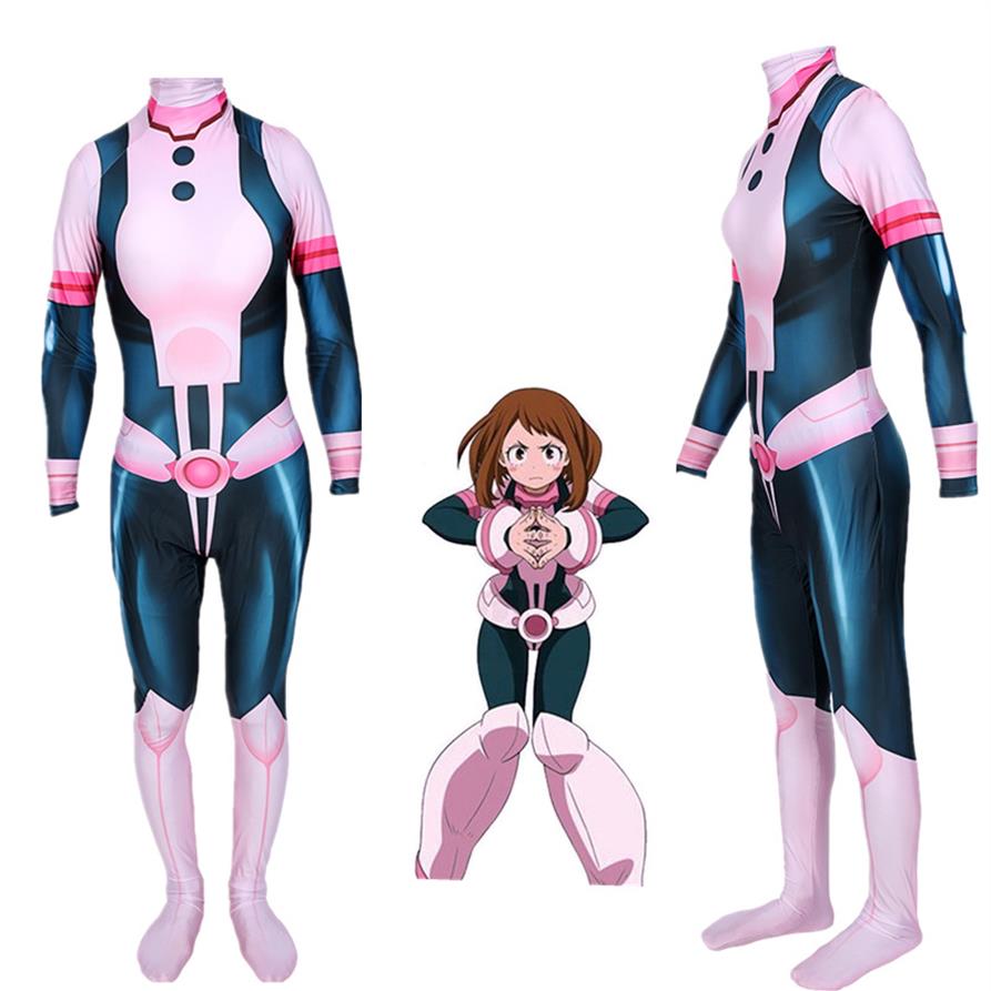 Anime Costumes Adult Kids Anime 3D Print Women My Hero Academia Boku no Hero Academia OCHACO URARAKA Cosplay Costume Zentai Bodysu316y
Anime Costumes Adult Kids Anime 3D Print Women My Hero Academia Boku no Hero Academia OCHACO URARAKA Cosplay Costume Zentai Bodysu316y
