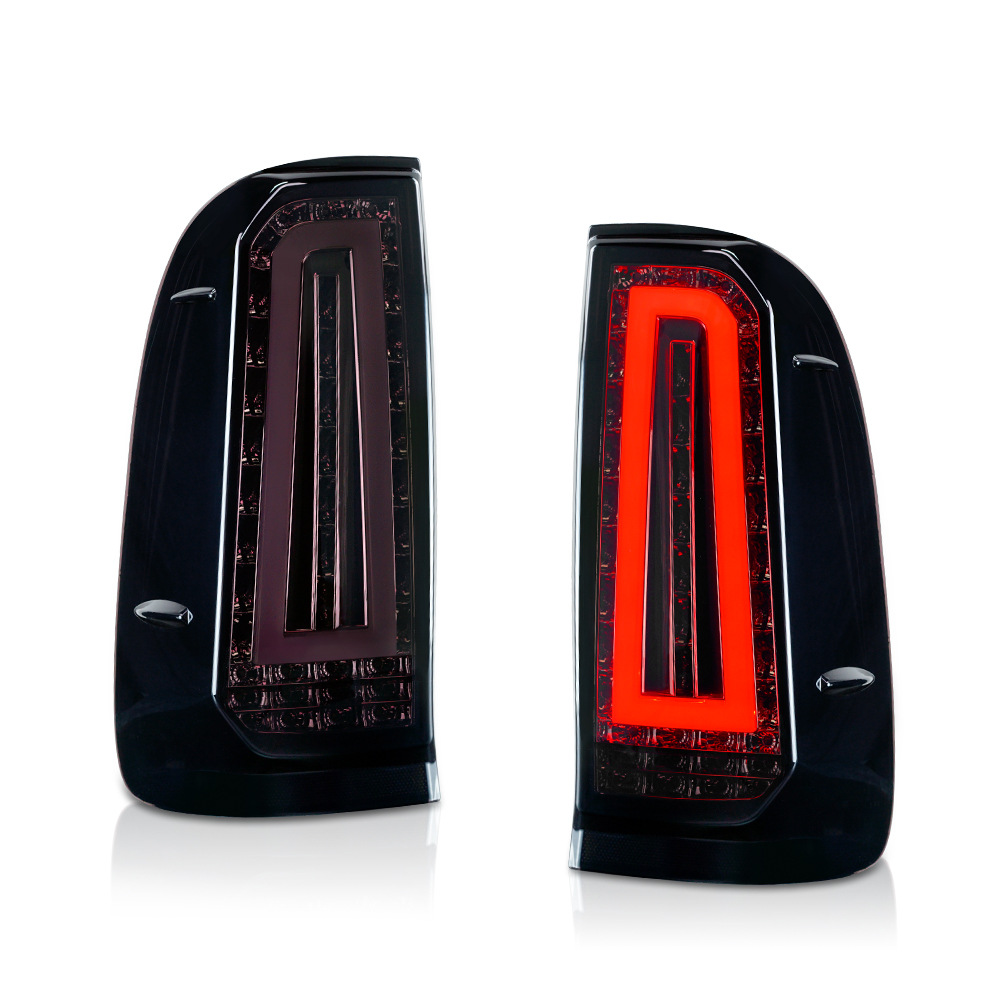 Car Modified Taillight For Toyota Hilux 20 05-20 15 LED Dynamic Turn Signal Parking Lights Brake Reverse Taillights