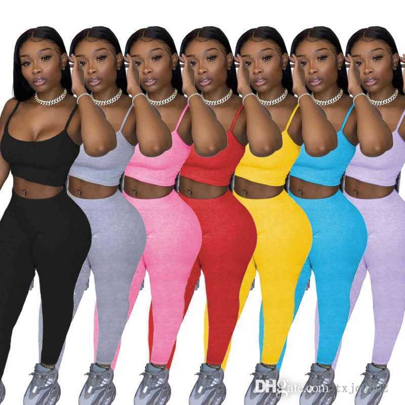 Women 2 Two Piece Pants Yoga Outfits Summer Clothing Fashion Casual Sexy Sling Crop Top And Leggings Set Plus Size, Gray
Women 2 Two Piece Pants Yoga Outfits Summer Clothing Fashion Casual Sexy Sling Crop Top And Leggings Set Plus Size, Gray