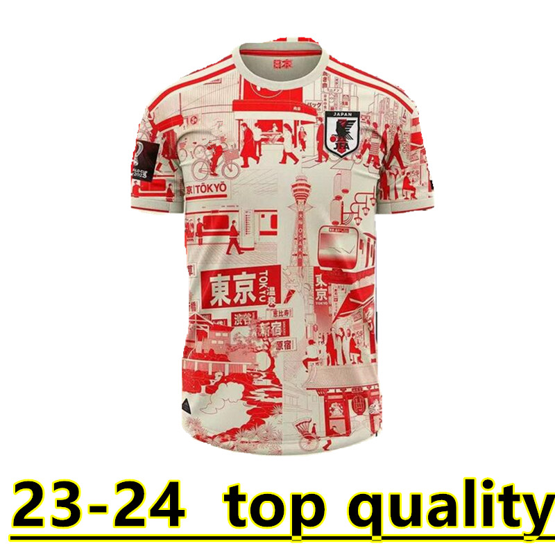 Japan 2023 Soccer Jerseys Cartoon ISAGI ATOM TSUBASA MINAMINO ASANO DOAN KUBO ITO 2022 Japanese Special uniform WOMEN 22 23 Football Shirt T Fans Player version black
Japan 2023 Soccer Jerseys Cartoon ISAGI ATOM TSUBASA MINAMINO ASANO DOAN KUBO ITO 2022 Japanese Special uniform WOMEN 22 23 Football Shirt T Fans Player version black