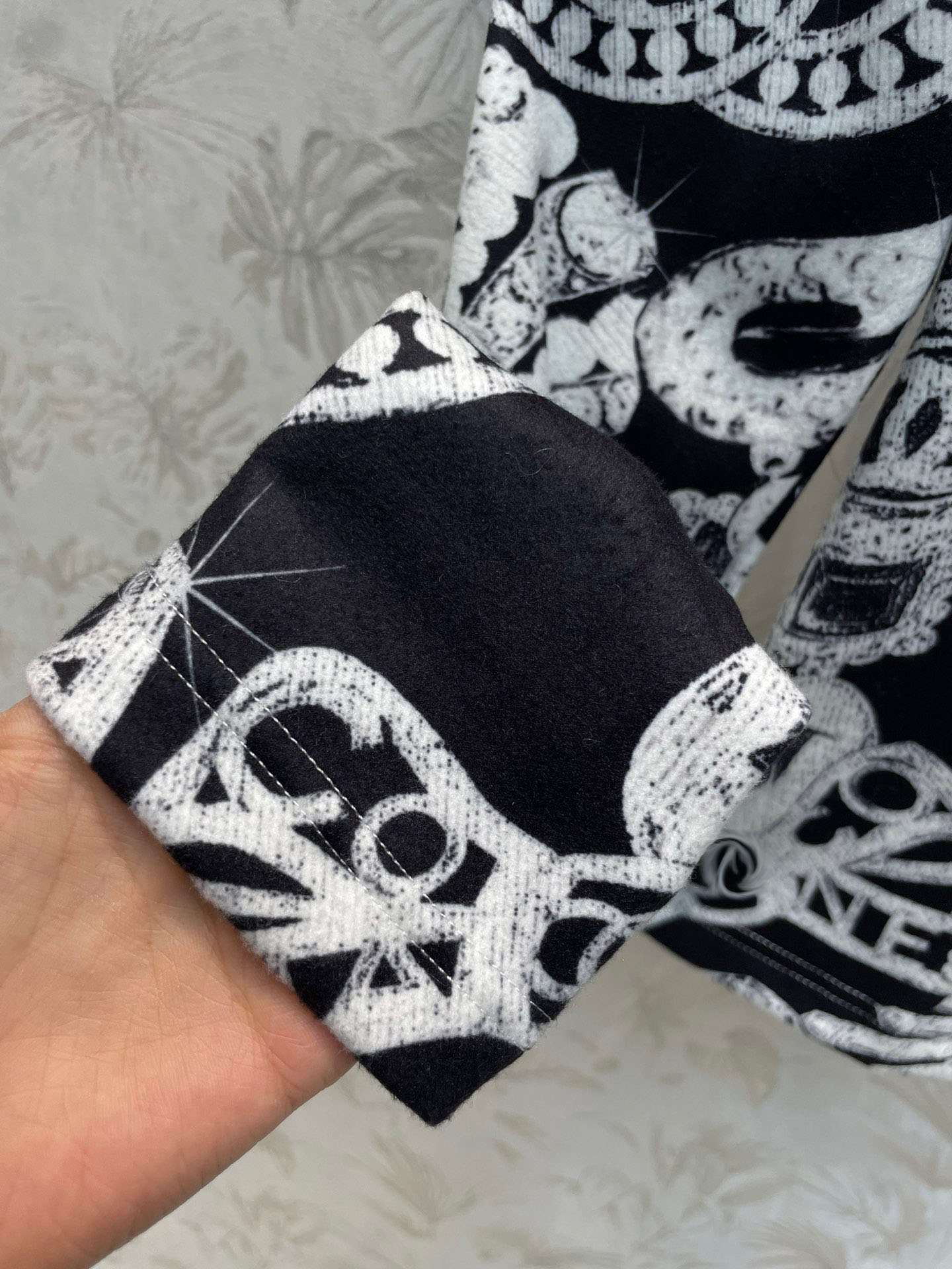 Fashion New Print Pattern Lady Turtleneck Tops Women's Long Sleeve Elegant Zip Up Female Tops