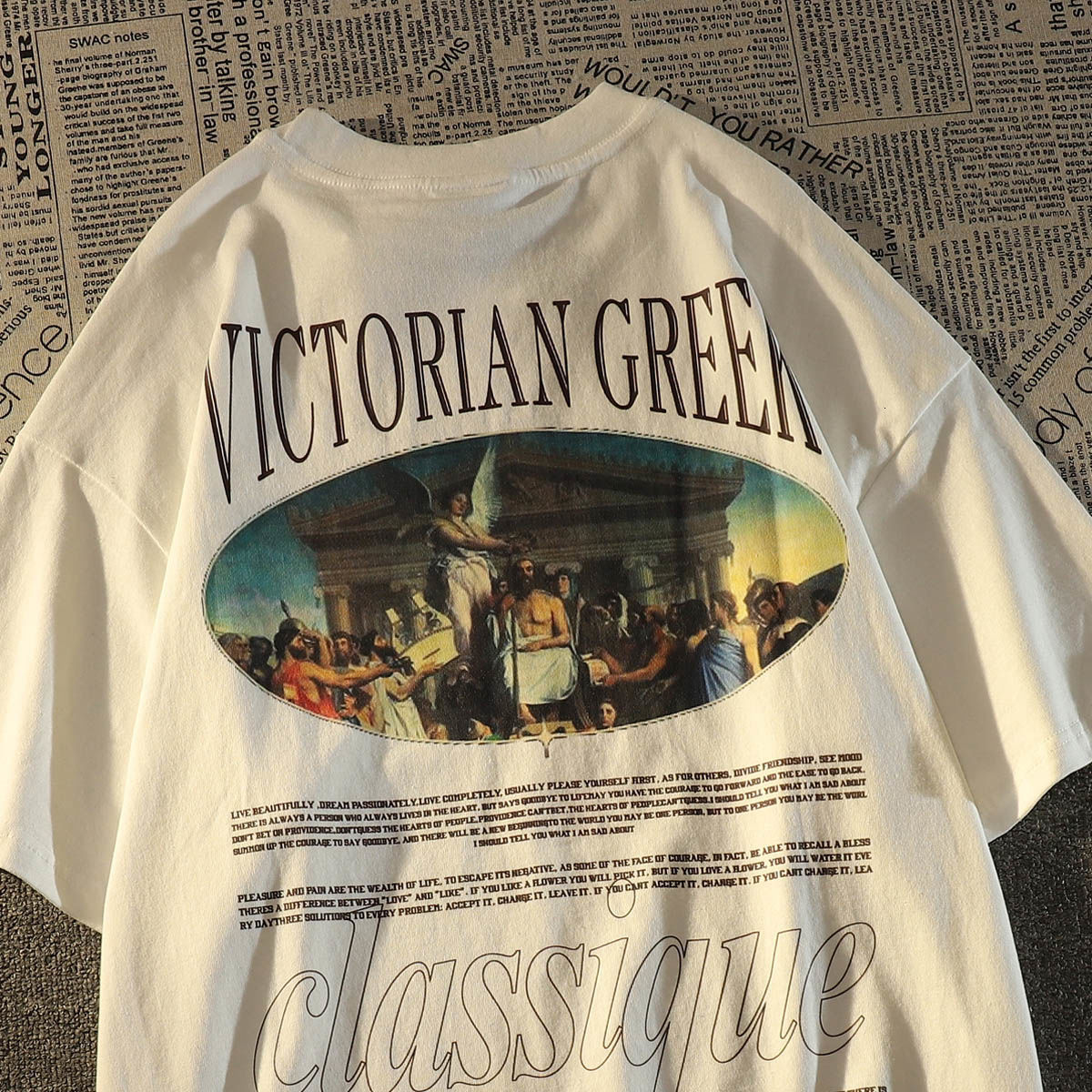 Womens TShirt European and American fashion br dark black high street white couple dress top ins loose tshirts men women short sleeves 230419