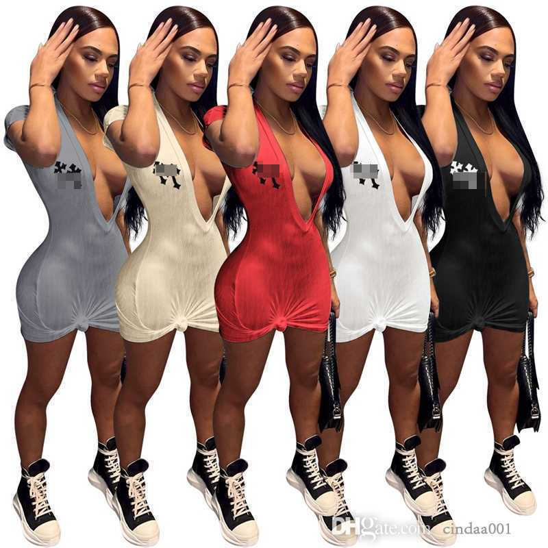 Summer Designer Dresses Womens Pit Strip Clothing New Fashion Sexy Deep V Neck Spicy Girl Rib Print Dress, White
Summer Designer Dresses Womens Pit Strip Clothing New Fashion Sexy Deep V Neck Spicy Girl Rib Print Dress, White
