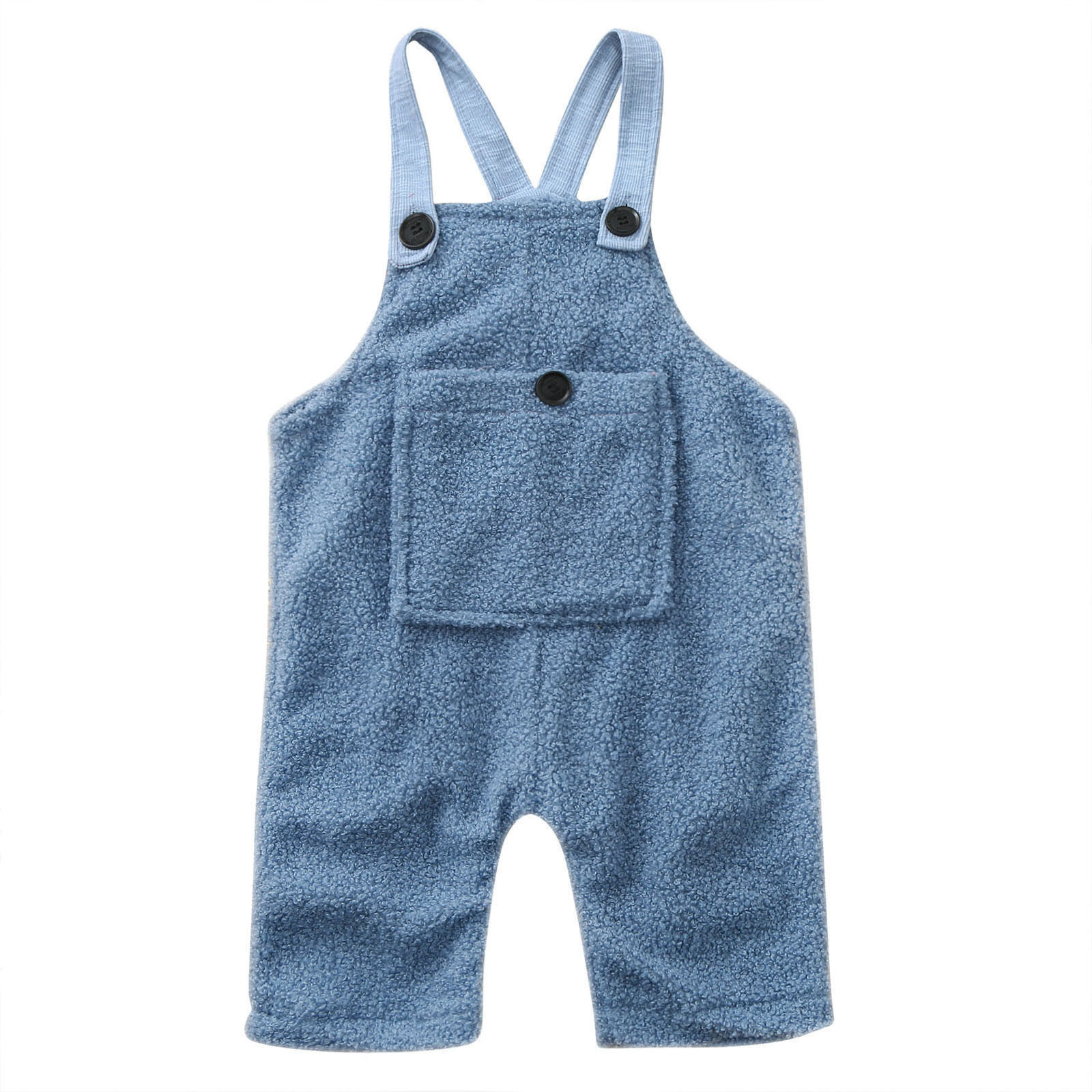 Overalls Flannel Suspender Warm Girl Winter Baby Overalls Kids Toddler Pants Boys Solid Girls Pants Leather Pants For Girls 230419