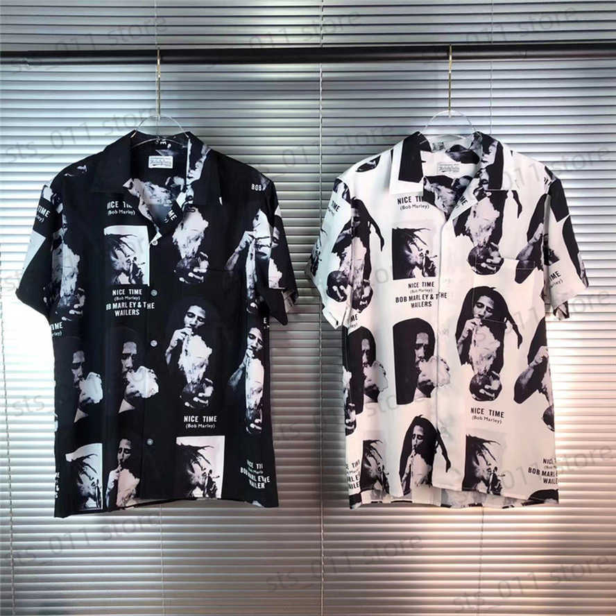 Men' Casual Shirts Summer Style WACKO MARIA Hawaii Shirts Men Women Short Shirt Tee Men Clothing japanese fashion T230419, 23
Men' Casual Shirts Summer Style WACKO MARIA Hawaii Shirts Men Women Short Shirt Tee Men Clothing japanese fashion T230419, 23