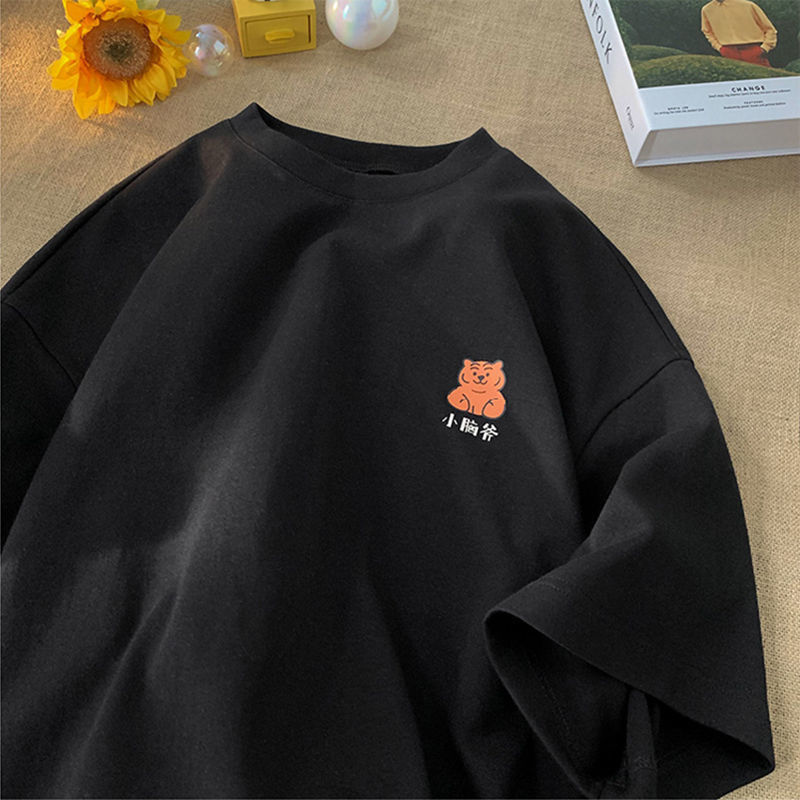 Womens TShirt Star Card Printing Tshirt Women T Shirt Short Sleeve Oneck Female Tops Tees Kawaii Pink Casual Loose Summer Clothes 100% Cotton 230419
