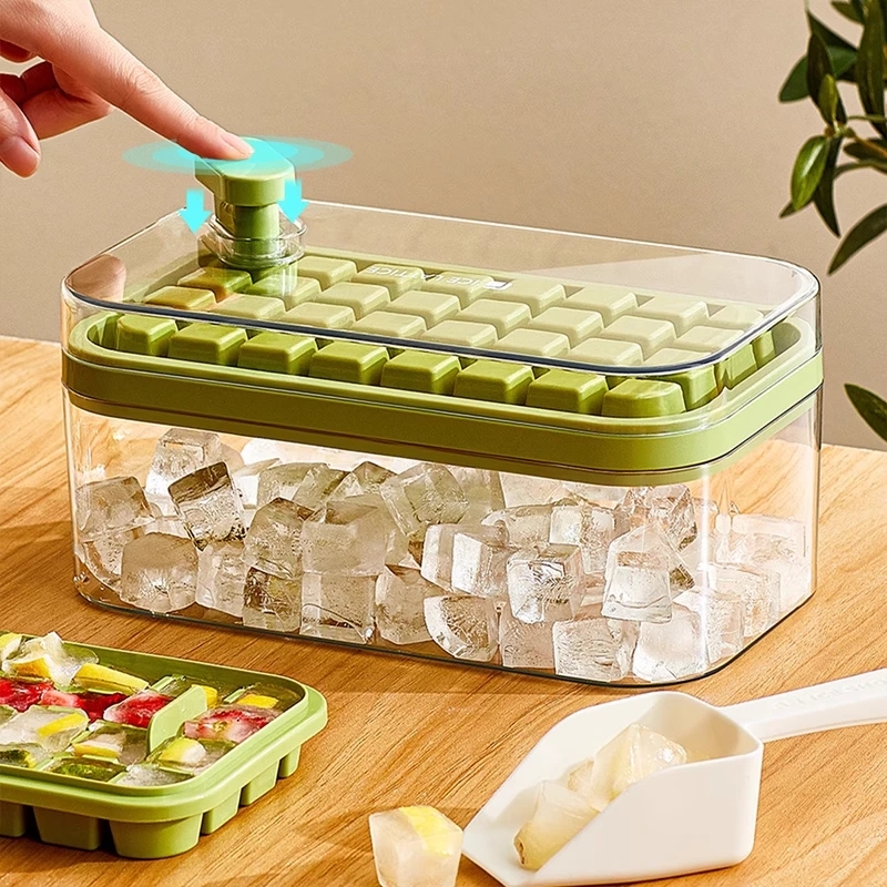 Ice Cream Tools Ice Cream Tools Ice Cube Tray One-Click Fall Off Easy-Release 32 Cavity Silicone Ice Mold For Cocktail Ice Cube Maker With Storage Box Ice Tray
Ice Cream Tools Ice Cream Tools Ice Cube Tray One-Click Fall Off Easy-Release 32 Cavity Silicone Ice Mold For Cocktail Ice Cube Maker With Storage Box Ice Tray