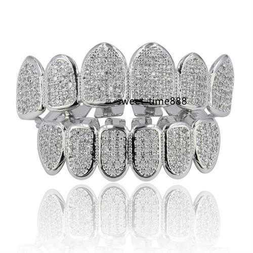 single tooth grill Diamond Braces Vampire Teeth Hip Hop Personality Fangs Teeth Gold Silver Teeth Women men Dental Grills Jewelry
single tooth grill Diamond Braces Vampire Teeth Hip Hop Personality Fangs Teeth Gold Silver Teeth Women men Dental Grills Jewelry