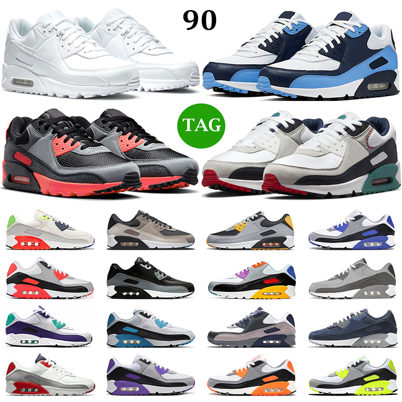 Classic 90 running shoes men women 90s Triple White Black UNC Infrared Cool Grey Laser Blue Hyper Grape Obsidian mens trainers outdoor sneakers, #9
Classic 90 running shoes men women 90s Triple White Black UNC Infrared Cool Grey Laser Blue Hyper Grape Obsidian mens trainers outdoor sneakers, #9
