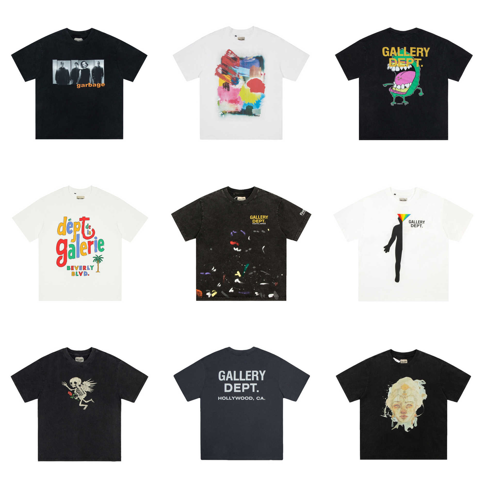 Fashion Designer Clothing Tees Rock Tshirt Galleryes Depts Short Sleeve Washed Old American High Street Half Sleeve Vintage Men's Women's T-shirt Hip hop TShirts Tops, White d21#
Fashion Designer Clothing Tees Rock Tshirt Galleryes Depts Short Sleeve Washed Old American High Street Half Sleeve Vintage Men's Women's T-shirt Hip hop TShirts Tops, White d21#