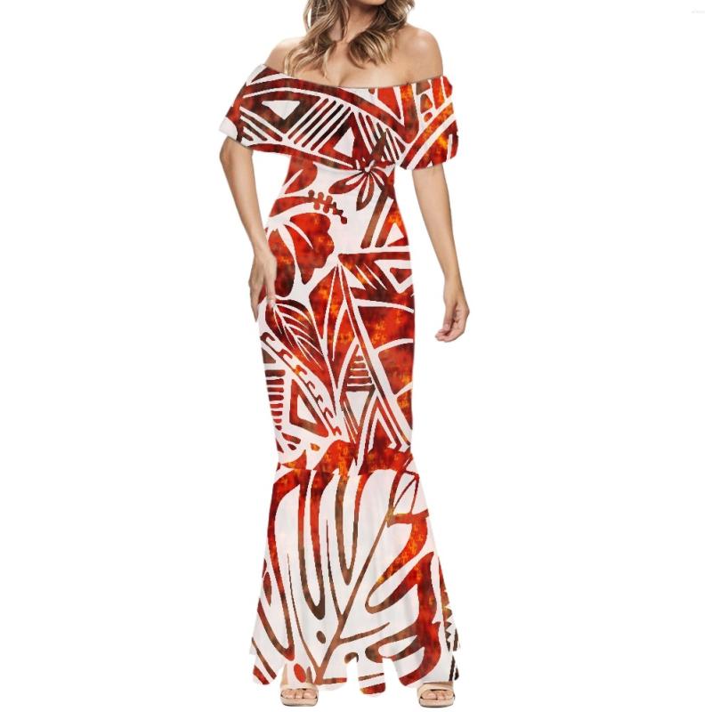 Casual Dresses Hawaiian Palm Tree Samoan Tribal Style Print Off-The-Shoulder Short Sleeve Fishtail Dress Women Leisure Summer Shopping Trip, Zsn87220311004x
Casual Dresses Hawaiian Palm Tree Samoan Tribal Style Print Off-The-Shoulder Short Sleeve Fishtail Dress Women Leisure Summer Shopping Trip, Zsn87220311004x