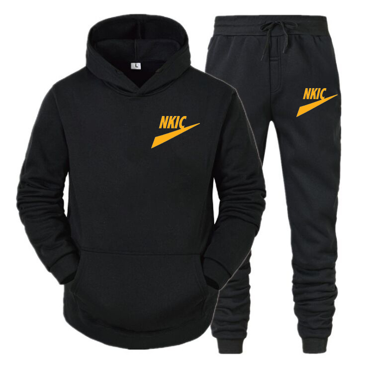 New Men Fashion Brand Men Sets Tracksuit Autumn New Men's Brand letter Print Hoodies Sweatpants Two Piece Suit Hooded Casual Sets Male Clothes, Navy blue
New Men Fashion Brand Men Sets Tracksuit Autumn New Men's Brand letter Print Hoodies Sweatpants Two Piece Suit Hooded Casual Sets Male Clothes, Navy blue