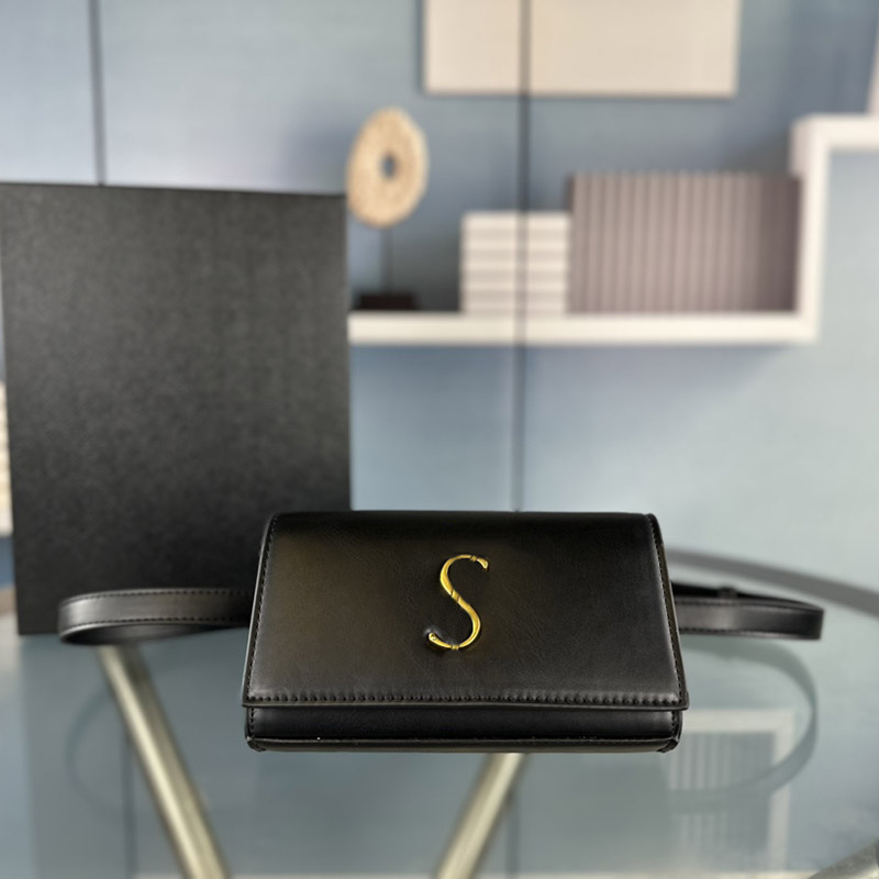 Kate Gold Lettets Cowhide Bag Crossbody Mini Envelope Waist Bags Grain Embossed Leather Chest Handbag Wallet with Adjustable Strap, Color 2
Kate Gold Lettets Cowhide Bag Crossbody Mini Envelope Waist Bags Grain Embossed Leather Chest Handbag Wallet with Adjustable Strap, Color 2