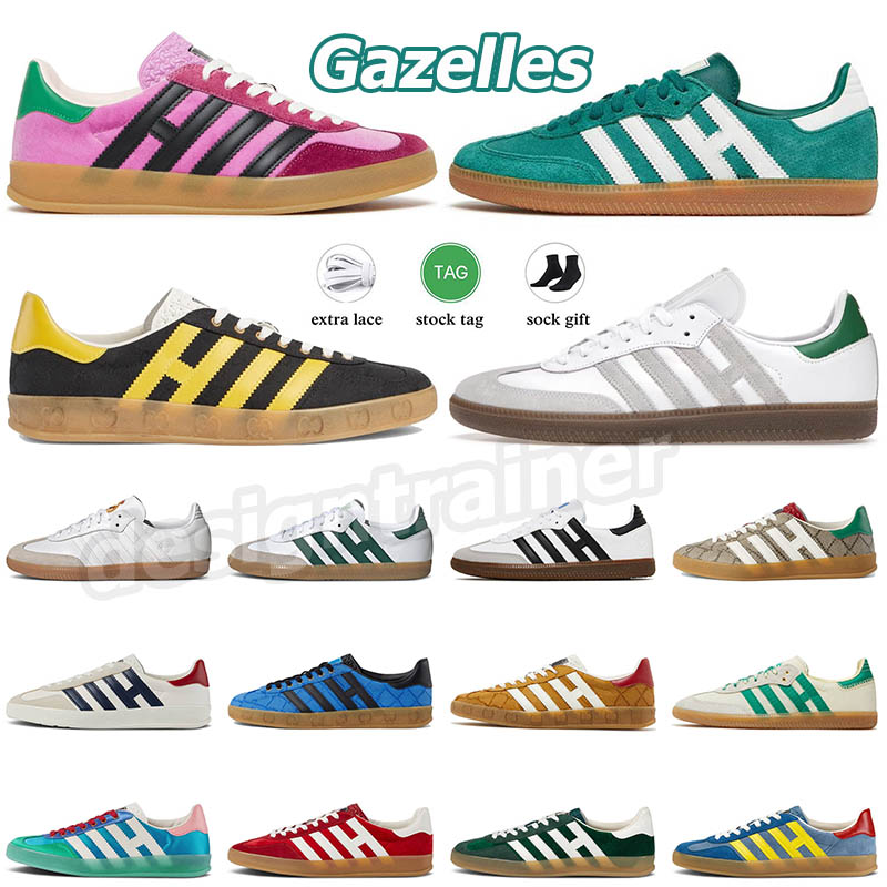2023 Retro Samba Vegan Gazelle Running Shoes Men Women Fashion Mexico Black White Gum Mens Blue Beige Pink Velvet OG Bonner Designer Trainers Platform Low Sneakers, High og reverse laney 40-47
2023 Retro Samba Vegan Gazelle Running Shoes Men Women Fashion Mexico Black White Gum Mens Blue Beige Pink Velvet OG Bonner Designer Trainers Platform Low Sneakers, High og reverse laney 40-47