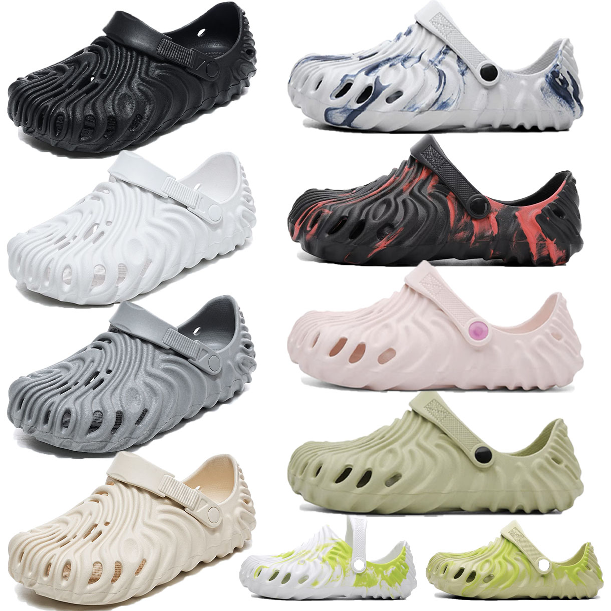 Croc Clog Buckle designer Sandals salehe bembury platform sandal slippers croos slides beach triple black classic, #11 
Croc Clog Buckle designer Sandals salehe bembury platform sandal slippers croos slides beach triple black classic, #11