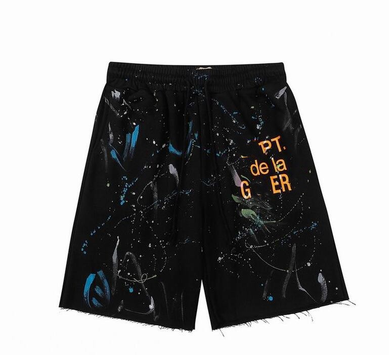 Men's Women's Shorts American Fashion Brand Galleries Hand-painted Splash Printing Pure Cotton Terry Shorts Fog High Street 5-point Casual Pants Oversize, C6
Men's Women's Shorts American Fashion Brand Galleries Hand-painted Splash Printing Pure Cotton Terry Shorts Fog High Street 5-point Casual Pants Oversize, C6