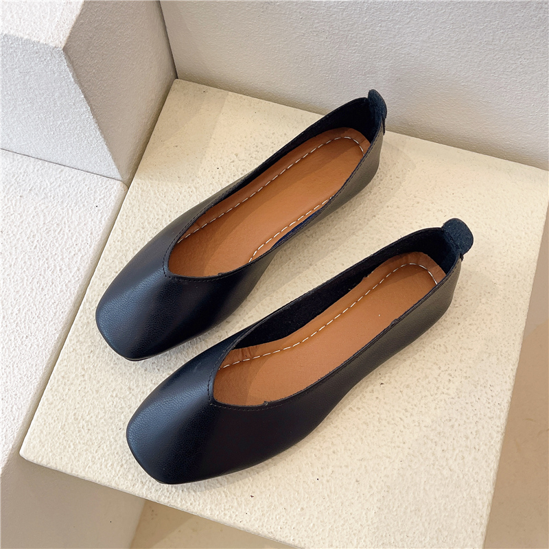 Sandal Flats Square Toe Boat Shoes Solid color Slip on Shallow Black Loafers White Wedding Concise Single Shoe Spring 9802N 230419, Green
Sandal Flats Square Toe Boat Shoes Solid color Slip on Shallow Black Loafers White Wedding Concise Single Shoe Spring 9802N 230419, Green