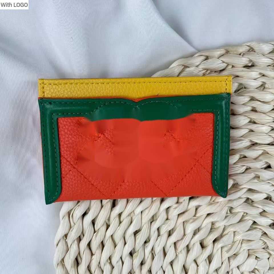 Wallets INS Style Thin Multi Color Splice Card Bag Luxury Brand design Letter Quilted CC bag Lightweight Portable Certificate Bag Fashion Hip Hop Zero Wallet PO0L
Wallets INS Style Thin Multi Color Splice Card Bag Luxury Brand design Letter Quilted CC bag Lightweight Portable Certificate Bag Fashion Hip Hop Zero Wallet PO0L
