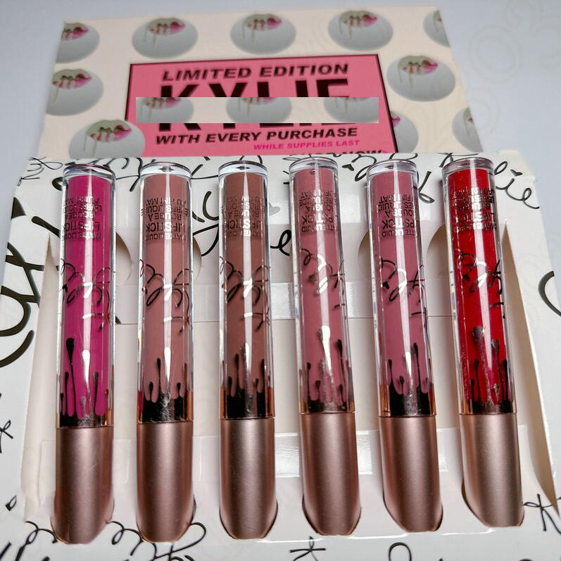 Luxury Brand Kylie Jenner Lip Gloss Fall Brithday Take Me On Kyshadow Storm 6 Colors Matte Liquid Lipsticks Cosmetics 6pcs Lipgloss Set
Luxury Brand Kylie Jenner Lip Gloss Fall Brithday Take Me On Kyshadow Storm 6 Colors Matte Liquid Lipsticks Cosmetics 6pcs Lipgloss Set