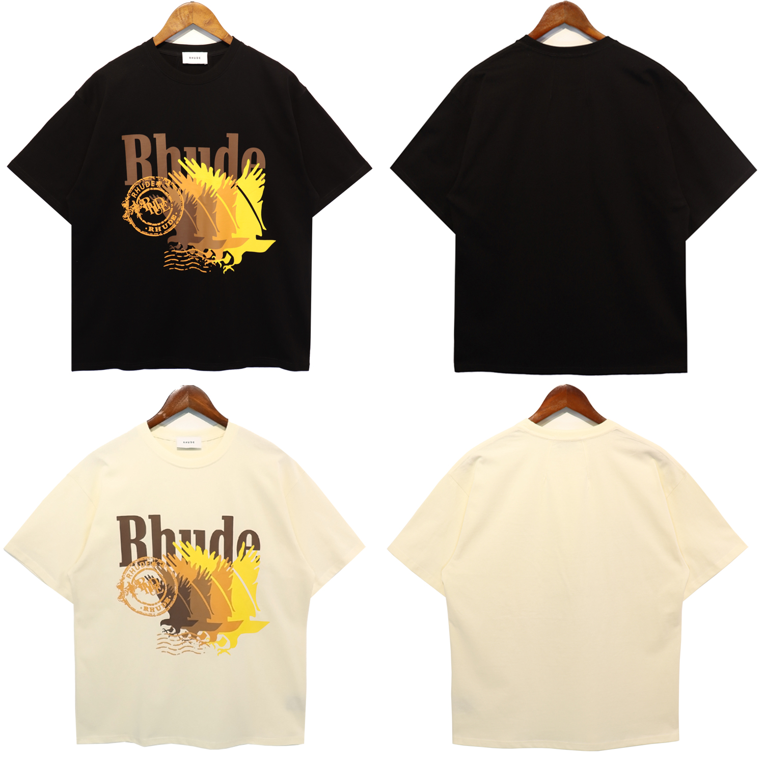 Men' T-Shirts 23 Summer designer shirt luxury rhude t shirt womens and men' tshirt short sleeve and round neck fashion tees ladies T-shirts, Khaki
Men' T-Shirts 23 Summer designer shirt luxury rhude t shirt womens and men' tshirt short sleeve and round neck fashion tees ladies T-shirts, Khaki