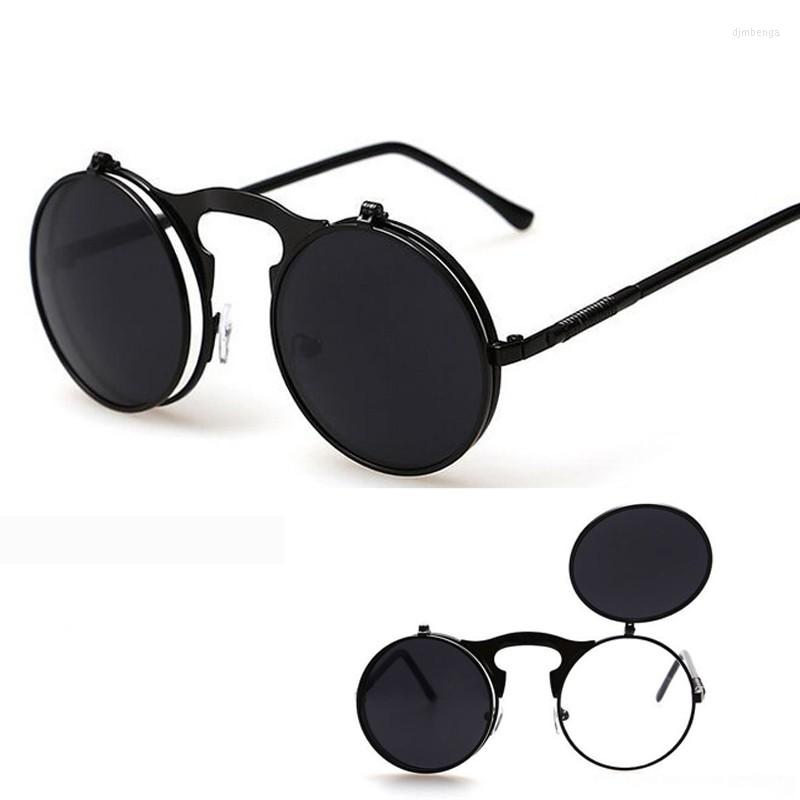 Sunglasses BEGREAT Vintage Metal Frames Designer Steampunk Goth Goggles Round Flip Up Clip On Sun Glasses For Women Men UV400
Sunglasses BEGREAT Vintage Metal Frames Designer Steampunk Goth Goggles Round Flip Up Clip On Sun Glasses For Women Men UV400