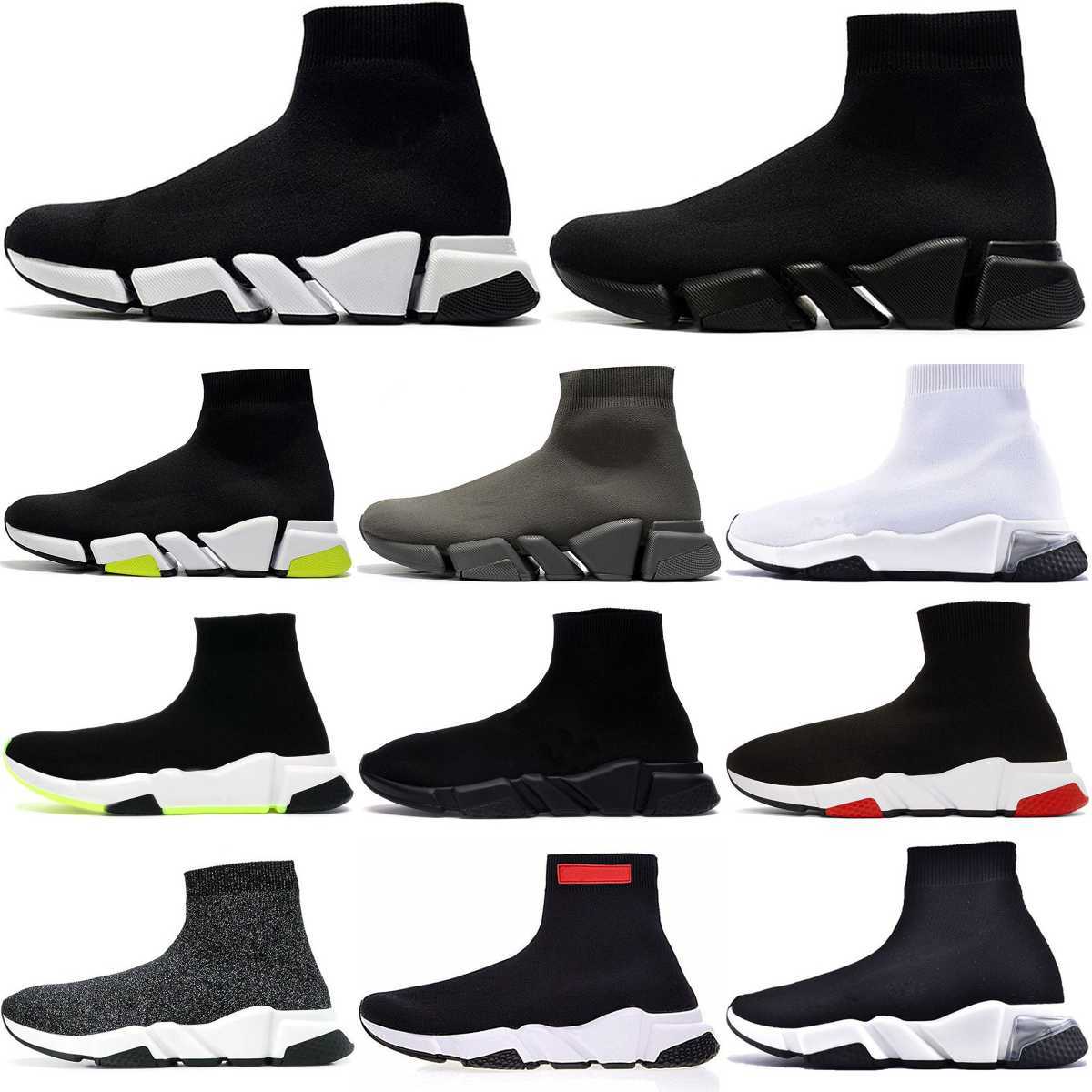 

Trainers Speeds 2.0 1.0 Shoe Platform Sneaker Men Women Designer Balanciagas Tripler Paris Socks Boots Runners Black White Light Graffiti Vintage Beige Pink Sneakers, Please contact us