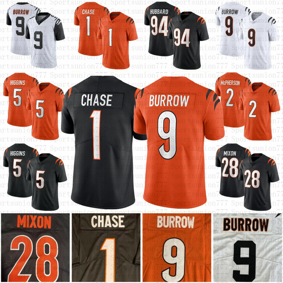 9 Joe Burrow 1 JaMarr Chase Football Jerseys 5 Tee Higgins Mixon Sam Hubbard Evan McPherson Logan Wilson Trey Hendrickson Tyler Boyd Daxton Hill Mens Women Youth
9 Joe Burrow 1 JaMarr Chase Football Jerseys 5 Tee Higgins Mixon Sam Hubbard Evan McPherson Logan Wilson Trey Hendrickson Tyler Boyd Daxton Hill Mens Women Youth