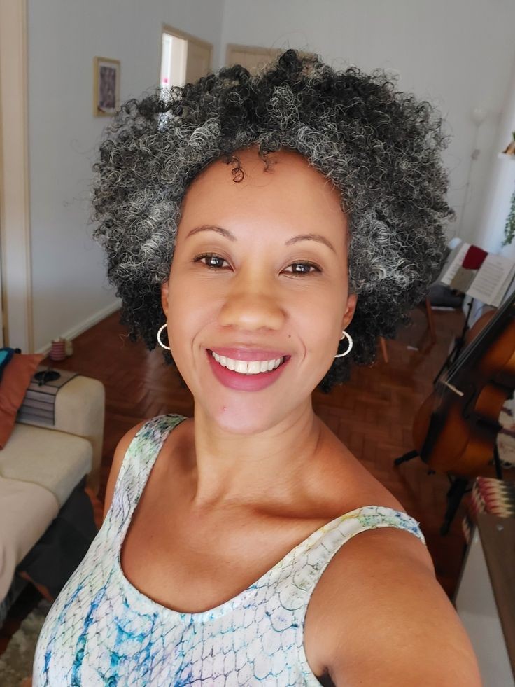 Ombre Grey Afro Puff Drawstring Ponytail Natural Kinky Curly Ponytail Hair Extension for Black Women African American short gray Kinky Ponytail Drawst