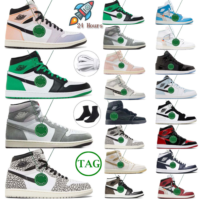 Jumpman 1 High Og Craft Basketball Shoes Men Women Air Jordens Washed Pink Washed Black Sneaker Dark Mocha Bred Patent Chicago Lucky Green Elephant Diamond Sneakers, Color # 14
Jumpman 1 High Og Craft Basketball Shoes Men Women Air Jordens Washed Pink Washed Black Sneaker Dark Mocha Bred Patent Chicago Lucky Green Elephant Diamond Sneakers, Color # 14