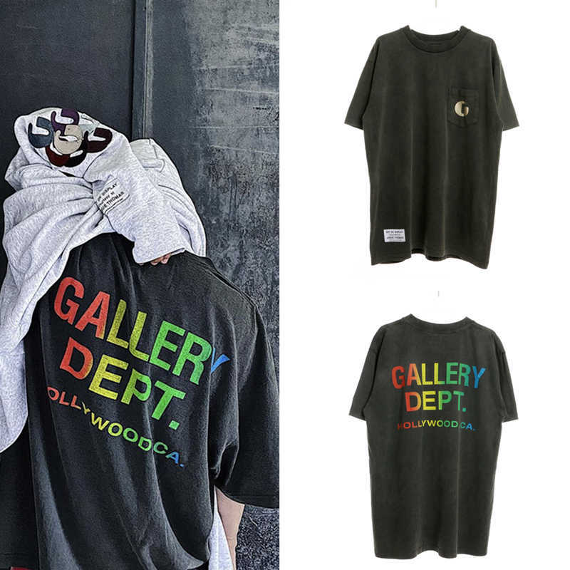 Fashion Designer Clothing Tees Rock Tshirt Galleryes Depts Depot Chest Gold g Letter Fantasy Print Jeremlin Same High Street Washed T-shirt Sportswear 23ss, Wash black
Fashion Designer Clothing Tees Rock Tshirt Galleryes Depts Depot Chest Gold g Letter Fantasy Print Jeremlin Same High Street Washed T-shirt Sportswear 23ss, Wash black