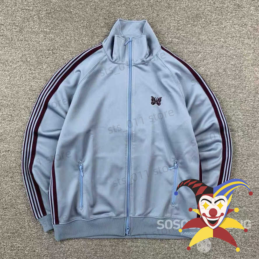 Men's Hoodies Sweatshirts Blue Needles Jacket Men Women 1 1 High Quality Butterfly Embroidery Needles Coats Track Jackets AWGE Outerwear T230419
Men's Hoodies Sweatshirts Blue Needles Jacket Men Women 1 1 High Quality Butterfly Embroidery Needles Coats Track Jackets AWGE Outerwear T230419