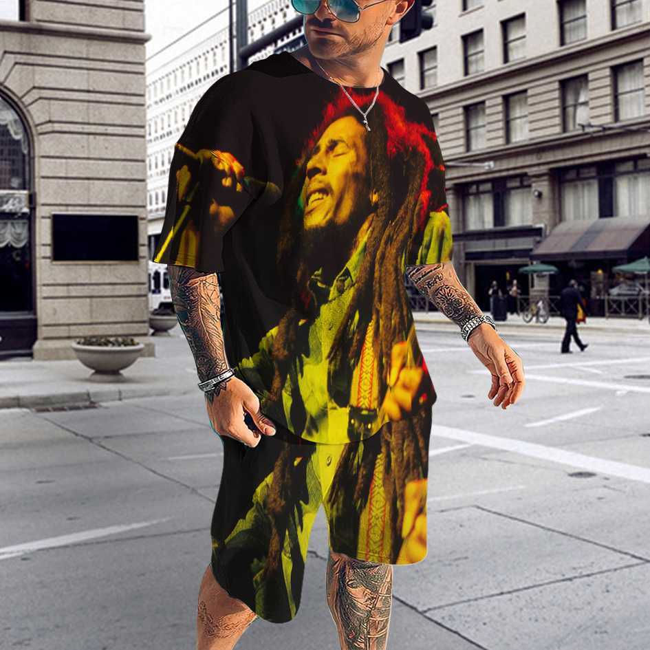 Tracksuits Men's Reggae Singer Bob Marley 3d Print Man Suit t Shirt Beach Shorts Casual Oversized Sport 2 Piece 6xl Peace Love, Tz1155
Tracksuits Men's Reggae Singer Bob Marley 3d Print Man Suit t Shirt Beach Shorts Casual Oversized Sport 2 Piece 6xl Peace Love, Tz1155