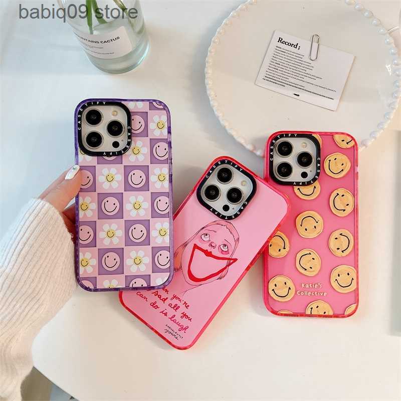 Cell Phone Cases CASETIFY Luxury Glitter Smile Clear Shiny Case For iPhone 11 12 13 14 Pro Max Cute Cartoon Smiley Korean Protection Cover Coque T230419
Cell Phone Cases CASETIFY Luxury Glitter Smile Clear Shiny Case For iPhone 11 12 13 14 Pro Max Cute Cartoon Smiley Korean Protection Cover Coque T230419
