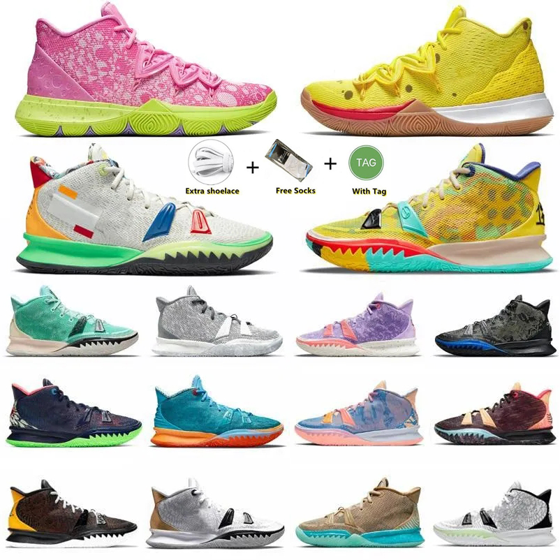 Basketball ShOes Mens Kyrie 7 One World People Chip Light Bone Kyries 7S Sponge Sandy Creator Hendrix Horus Rayguns Daybreak Squidward Men Trainers Sports Sneakers
Basketball ShOes Mens Kyrie 7 One World People Chip Light Bone Kyries 7S Sponge Sandy Creator Hendrix Horus Rayguns Daybreak Squidward Men Trainers Sports Sneakers