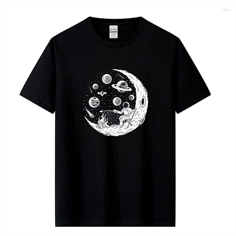 Men' T Shirts T-shirt High Quality Cotton Funny Astronaut Moon Barbecue Print Casual Loose Cool Men O-neck Tee Tops, D5326w-black
Men' T Shirts T-shirt High Quality Cotton Funny Astronaut Moon Barbecue Print Casual Loose Cool Men O-neck Tee Tops, D5326w-black